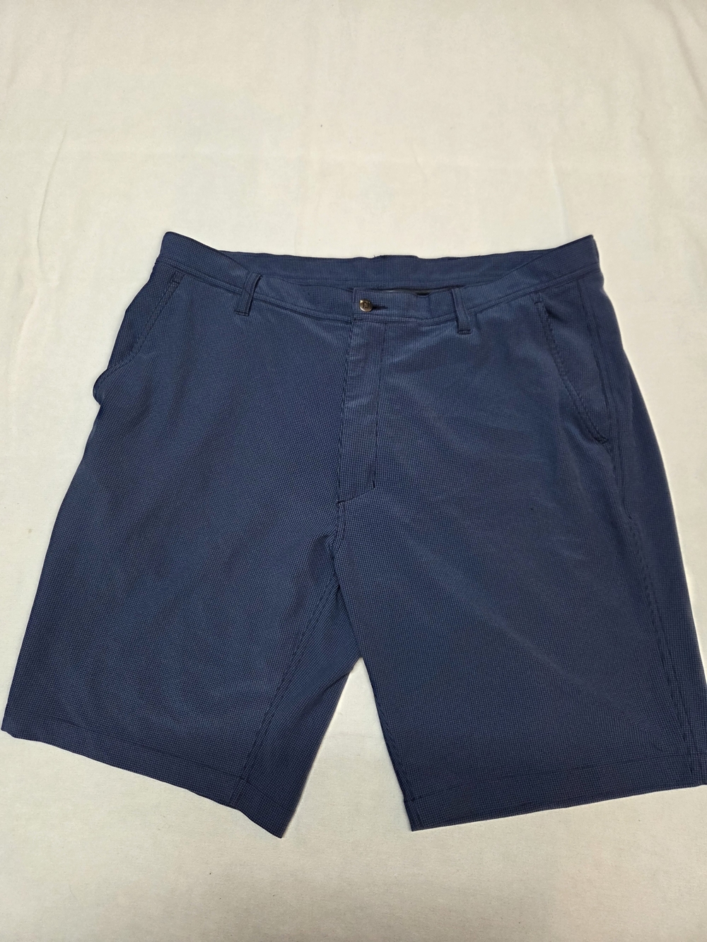 FootJoy Navy Performance Flat-Front Golf Shorts Size 38